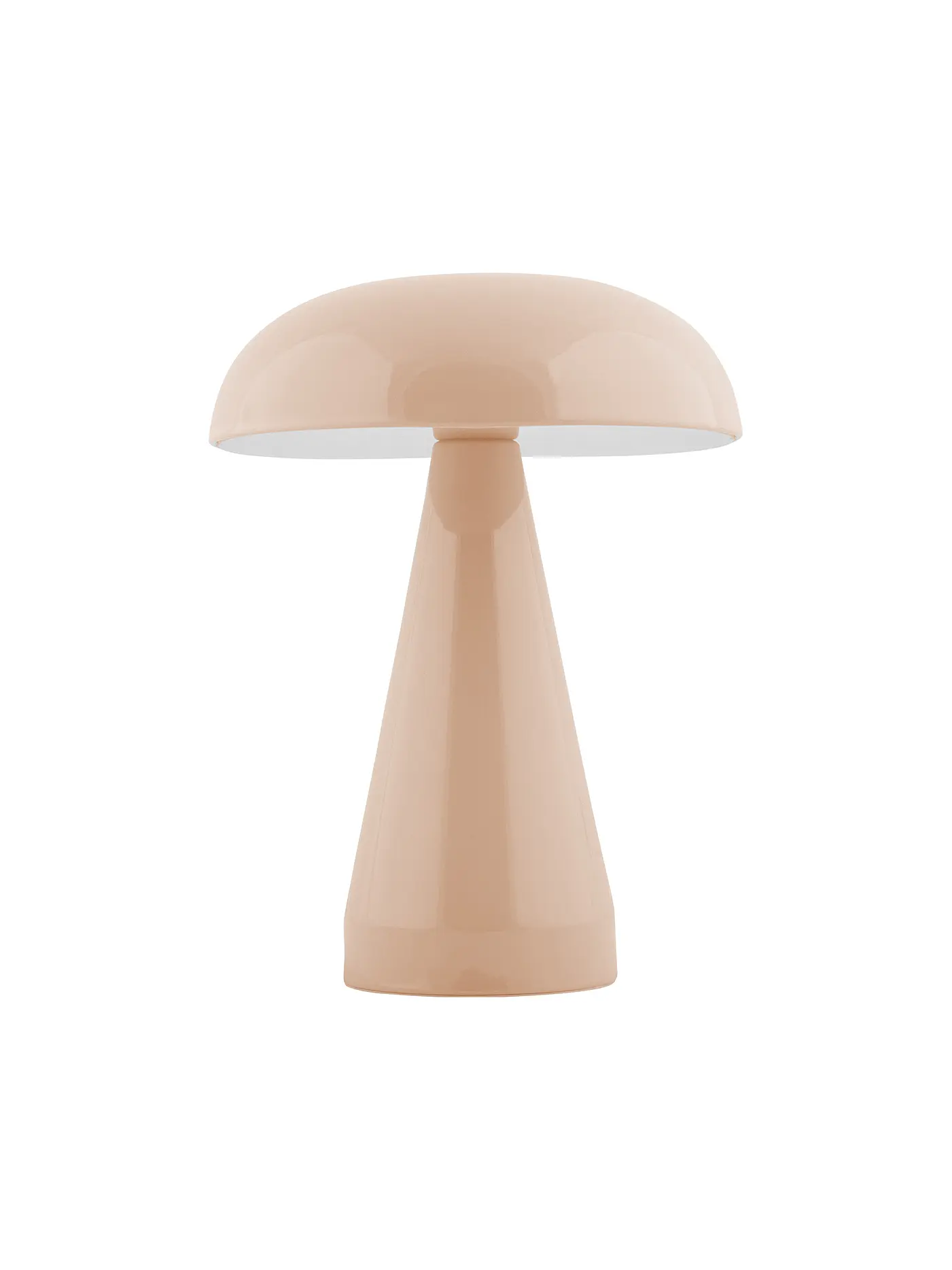 LEITMOTIV | LED Tischlampe RACHEL Iron Rose Tan | hellbraun